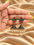 Trayi-Antique Gold Tone Bell Drop