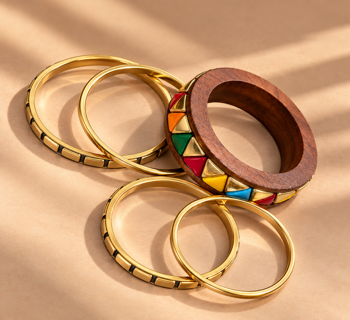 VASUDHA MULTI COLOUR STACK