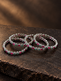 MADHURA STONE BANGLE SET