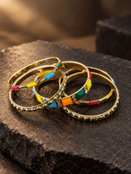 UTSAVI MULTICOLOUR BANGLE STACKS