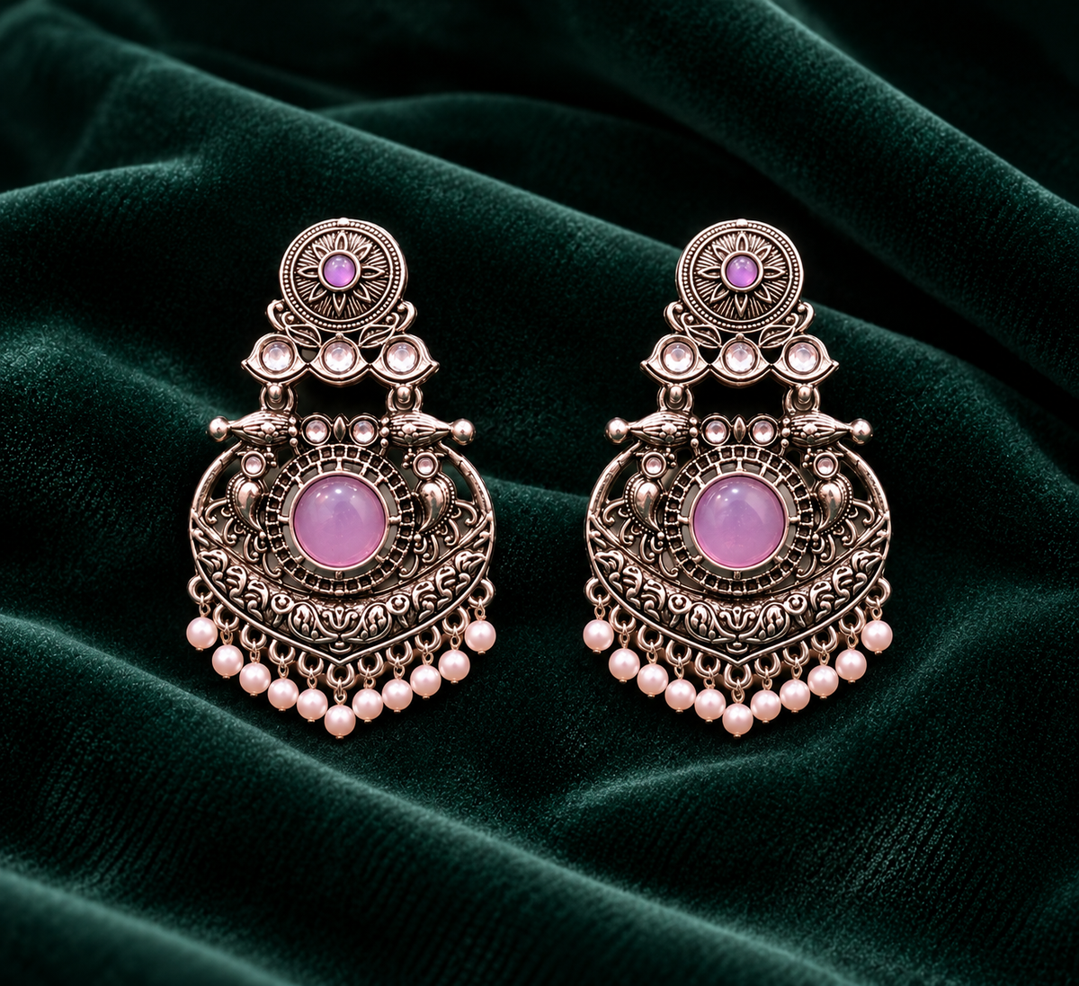 Mehfil Oxidised Earring