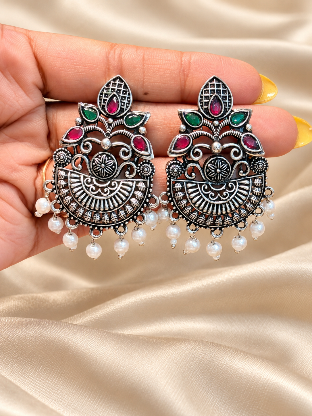 Rangini Oxidised Silver