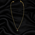 PALLAVI-MINIMAL FLORAL PENDANT CHAIN