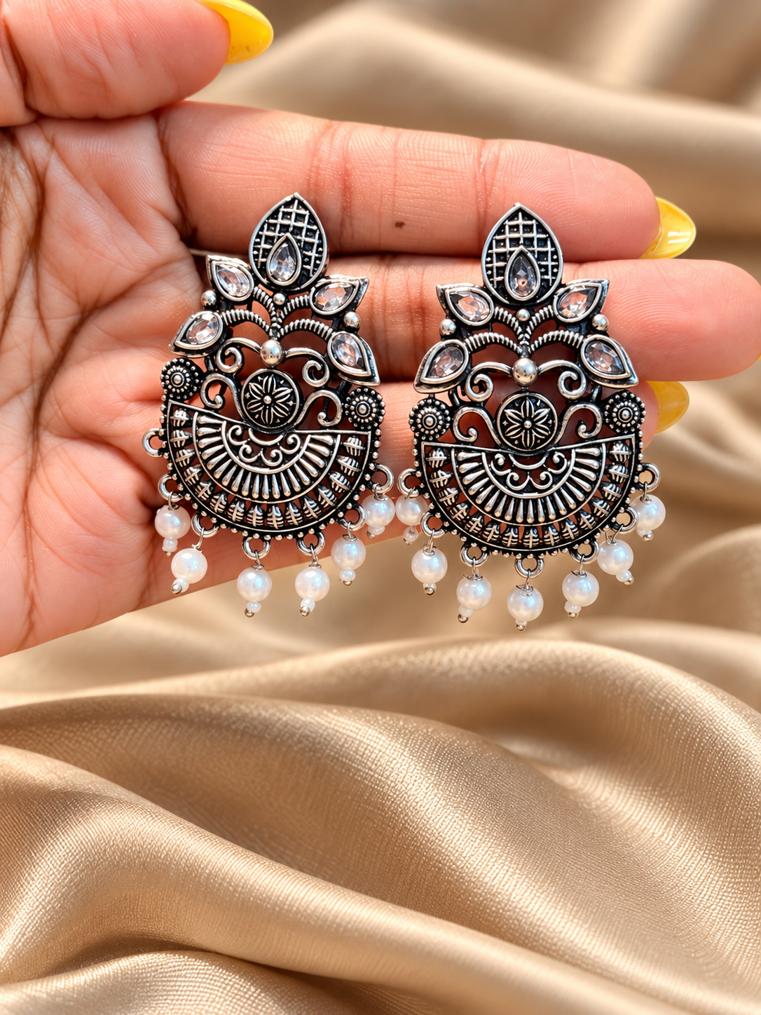Rangini Oxidised Silver