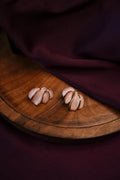 CURVED PETAL STUD