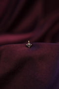 NAKSH OXIDISED GOLD TONE PRESS-ON NOSE PIN (set off 2)