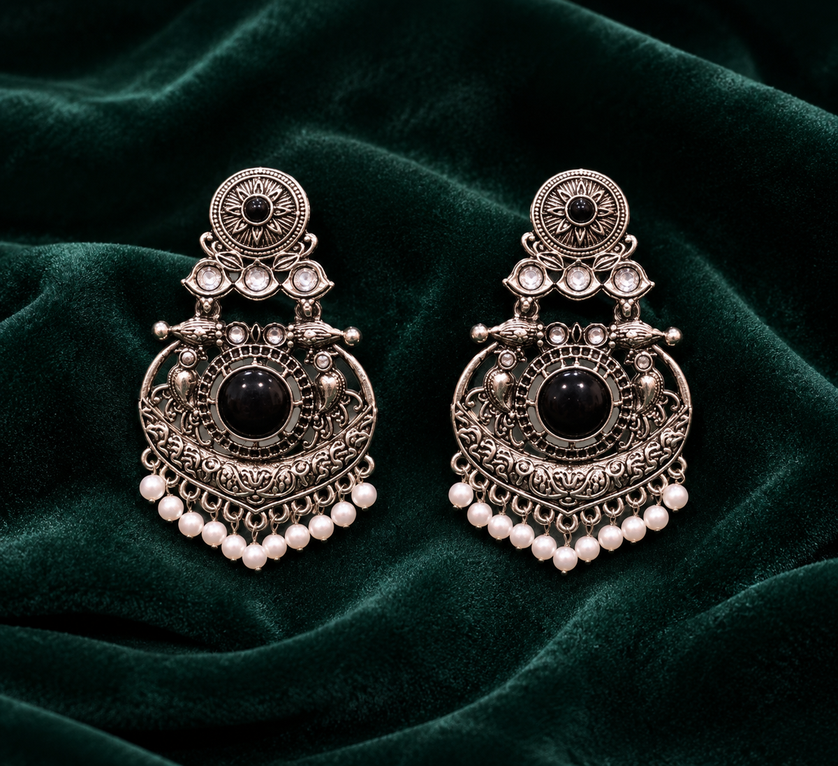 Mehfil Oxidised Earring